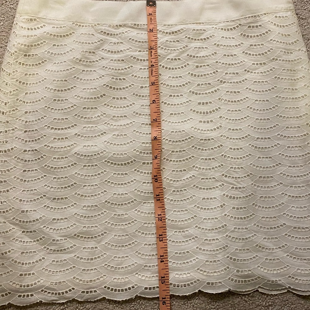 J.Crew white eyelet skirt - Picture 7 of 7